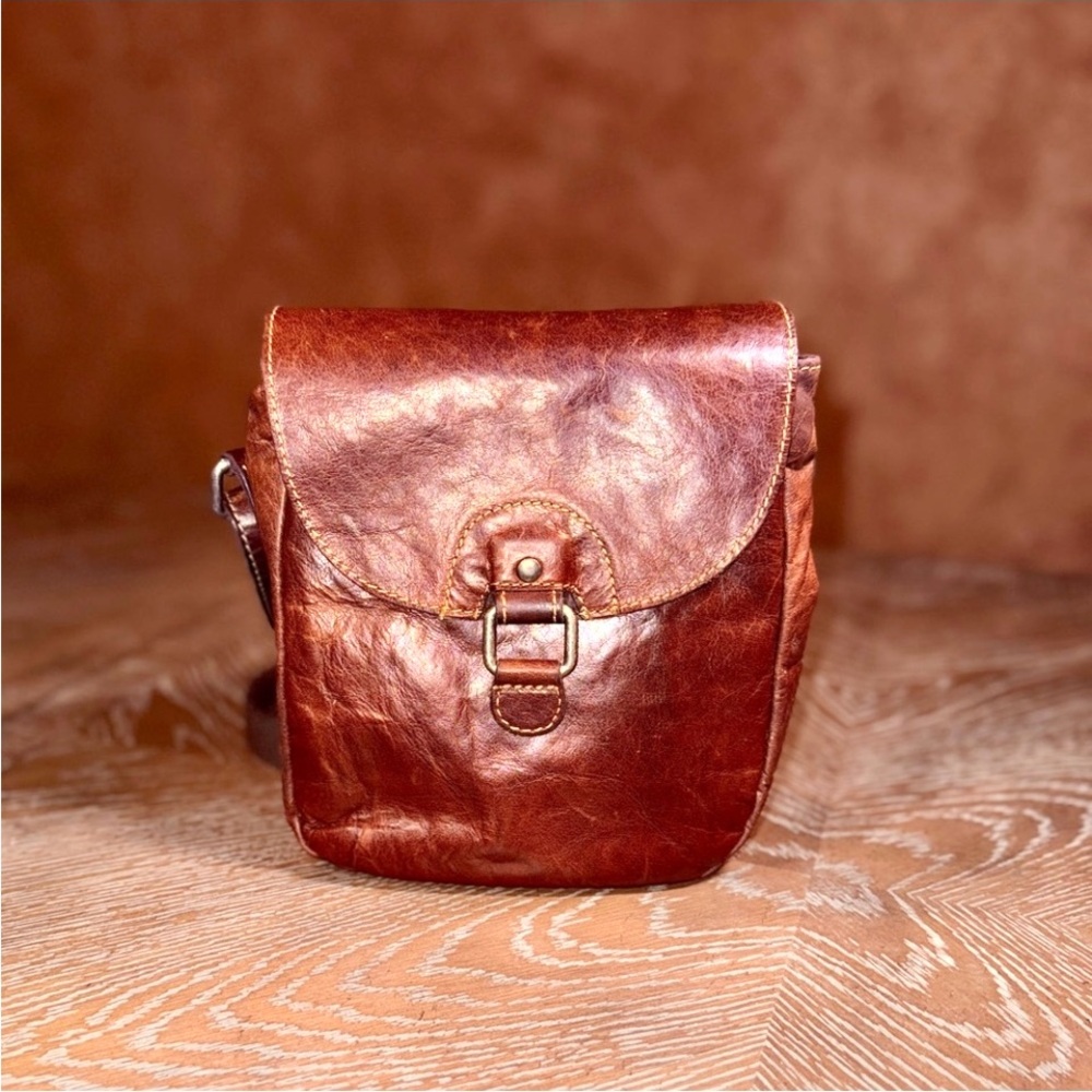 Jack Georges Leather Crossbody Purse - Picture 2 of 16